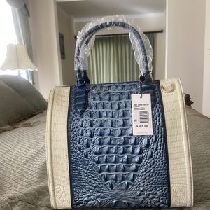 Brahmin Caroline Aquarius Lattice Handbag